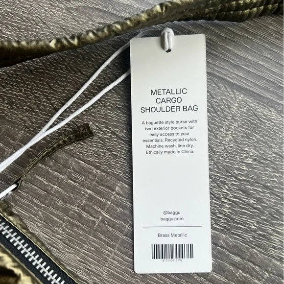 Baggu metallic cargo shoulder bag - Picture 6 of 7